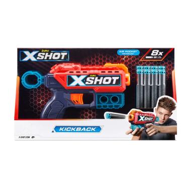 Pistola x-shot kickback 8 dardi