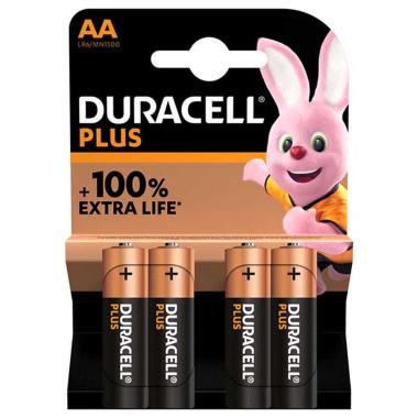 Pile duracell stilo bl.4 aa plus powerpile duracell stilo bl.4 aa plus power