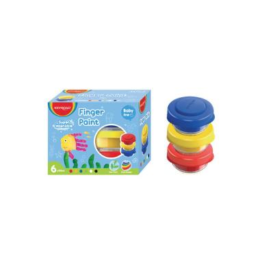 Set 6 colori a dita per bambini