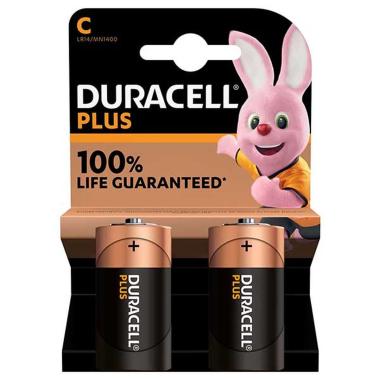 Pile duracell mezzatorcia bl.2 plus power