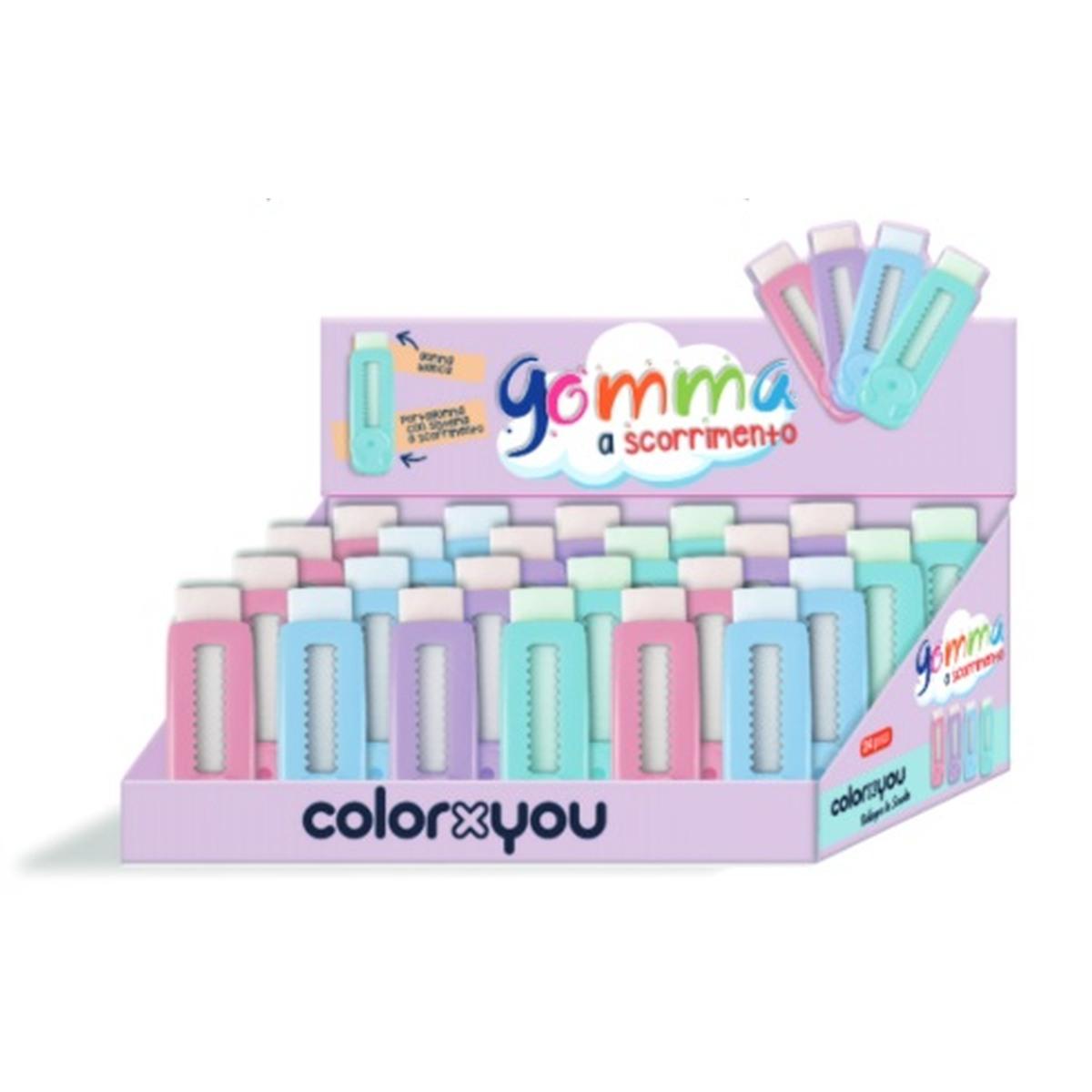 Colorxyou gomma a scorrimento