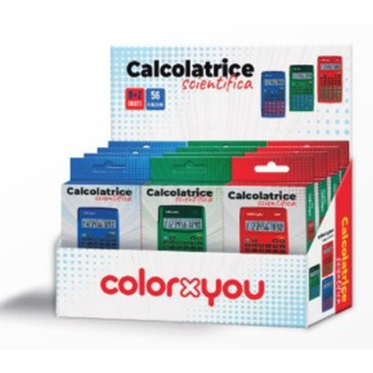 Colorxyou calcolatrice scientifica 56 funzioni