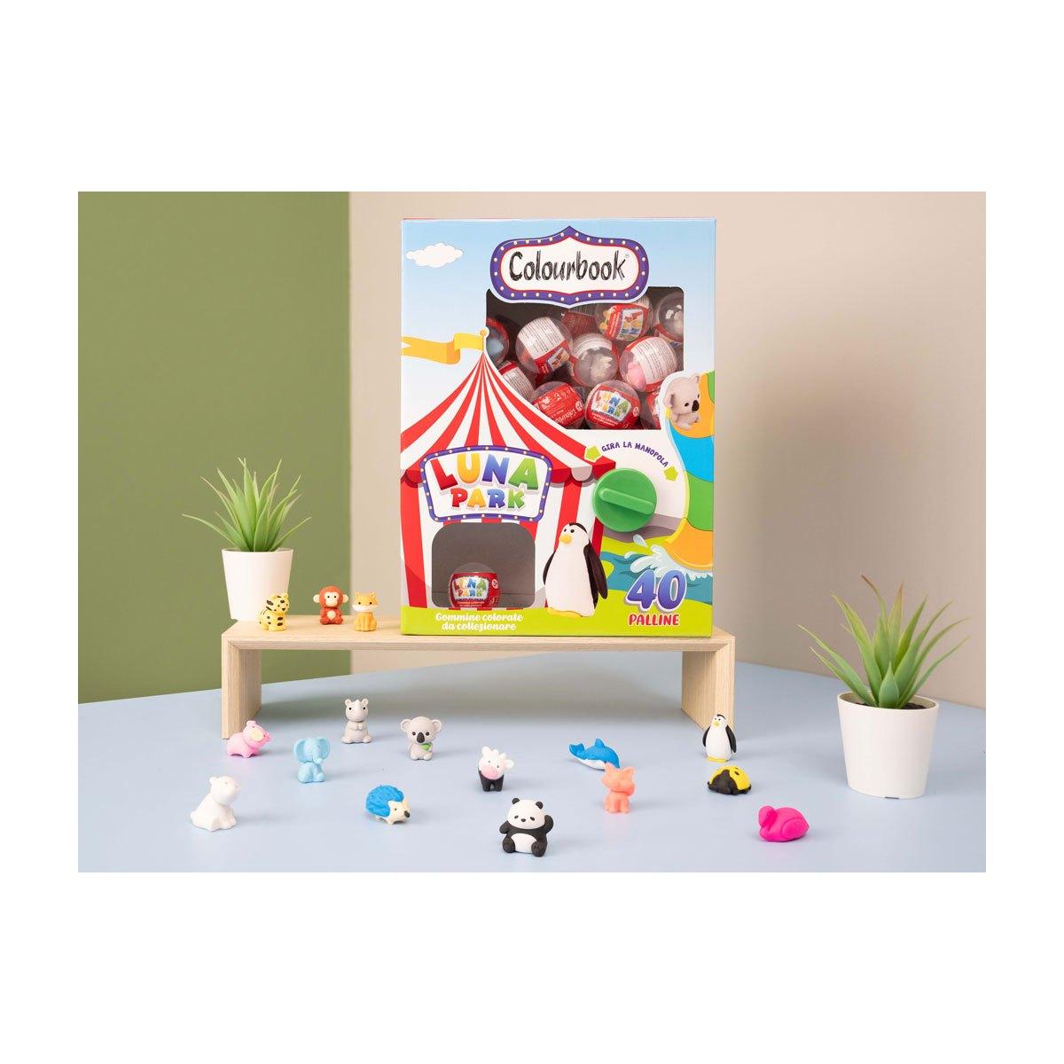 Gomma da cancellare luna park colourbook