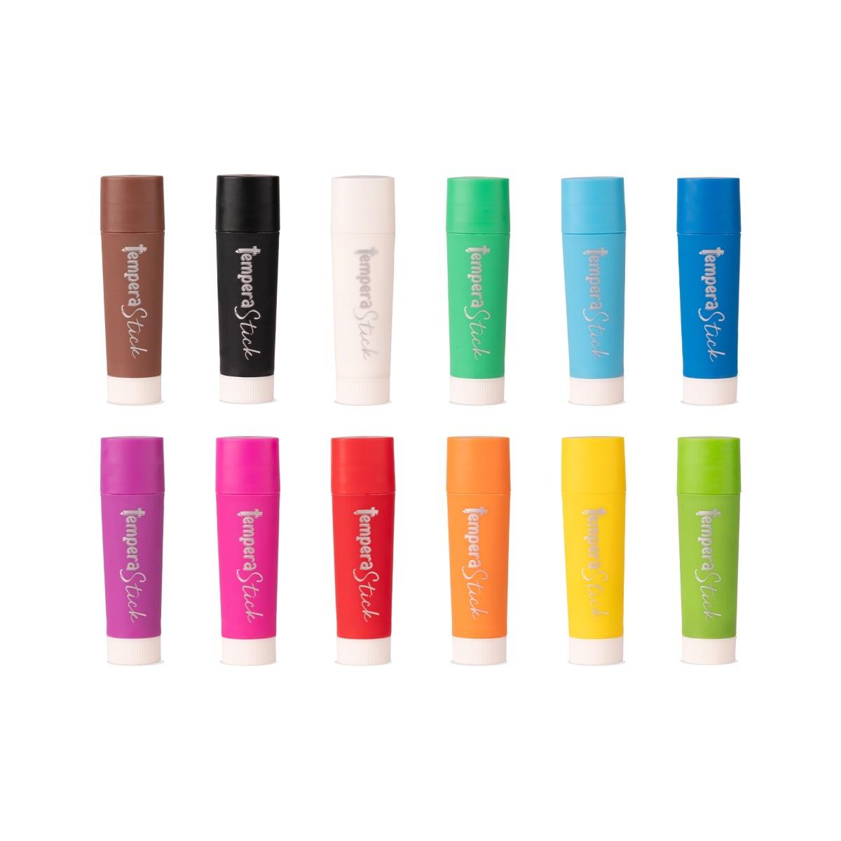 Tempera stick jumbo 12 colori