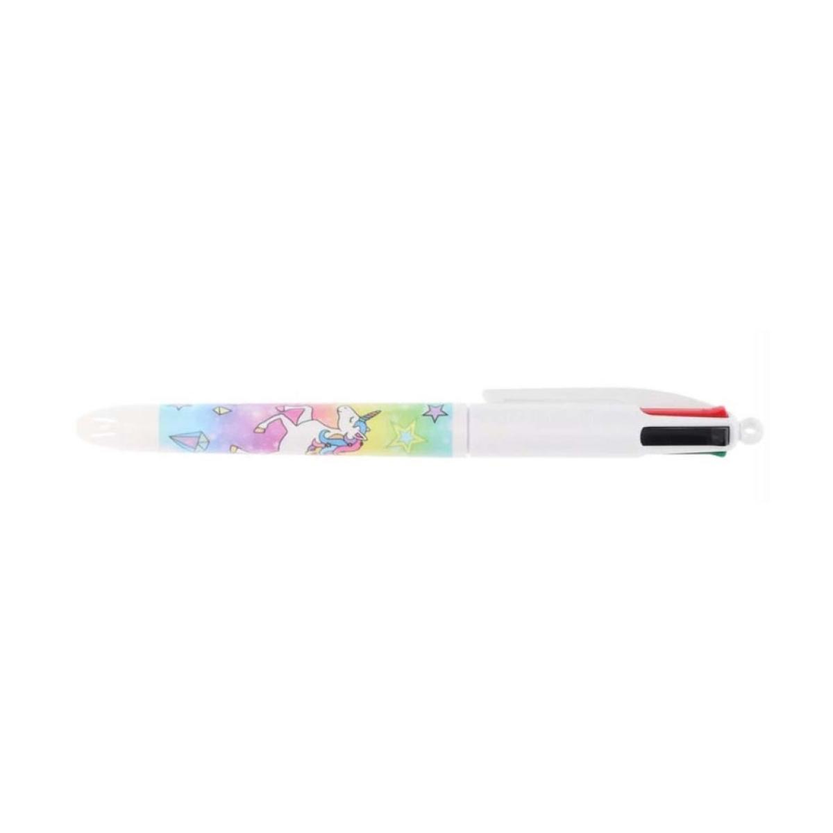 Bic 4 colours unicorn - penna a sfera