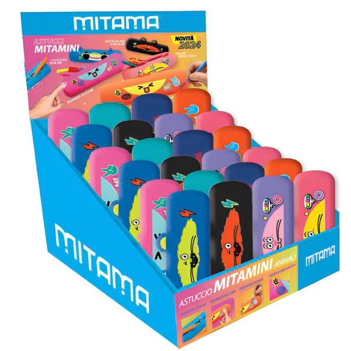 Astuccio silicone ovale mitama animals - 6,5 x 22 cm