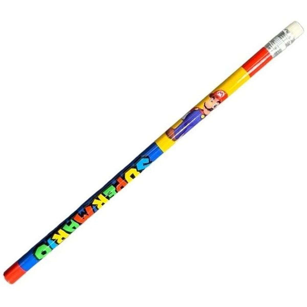 Fcp - matita con top in gomma super mario