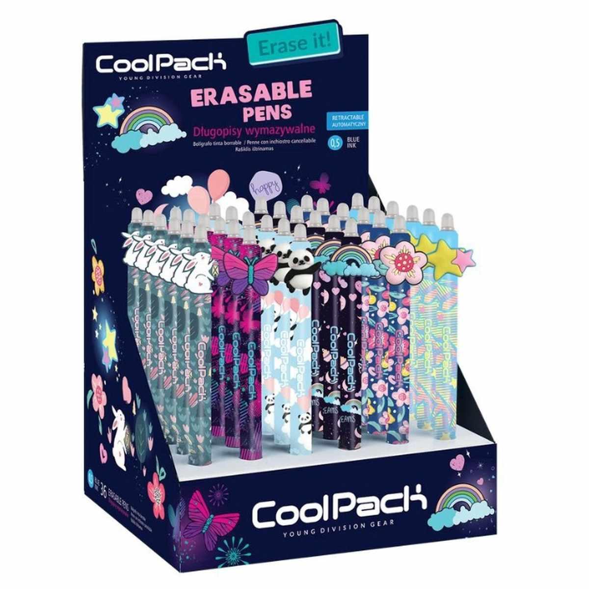 Penna cancellabile cadeju - inchiostro blu - 0,5 mm