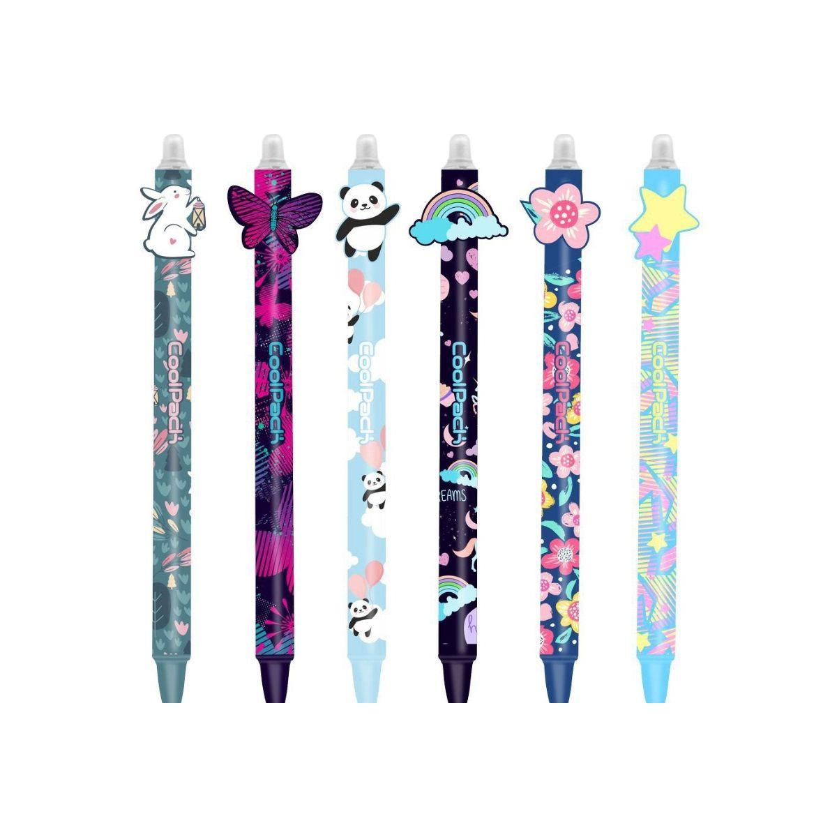 Penna cancellabile cadeju - inchiostro blu - 0,5 mm