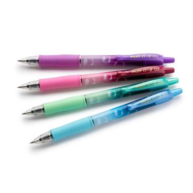 Penna roller gel 0,7 mm pilot g-2 bubble collection limited edition