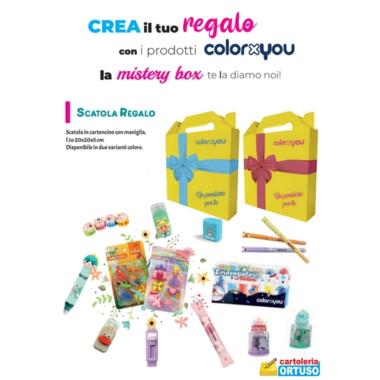 Mistery box scatola regalo colorxyou