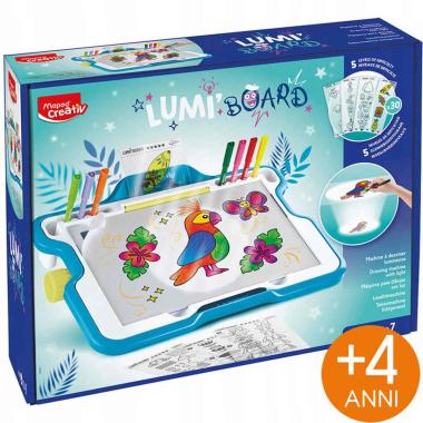 Lavagna luminosa per ricalcare disegni lumi board