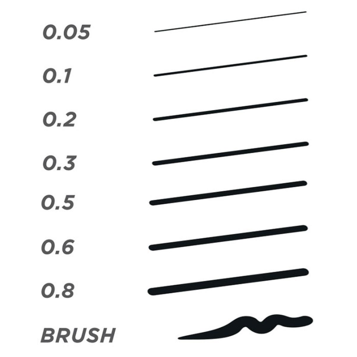 Carioca plus pigment liner