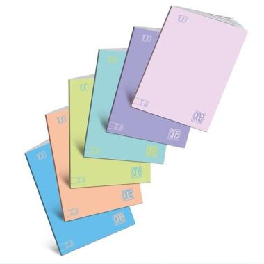 Blasetti one color pastel maxi quaderno a4 - 100 gr - 24+1 ff