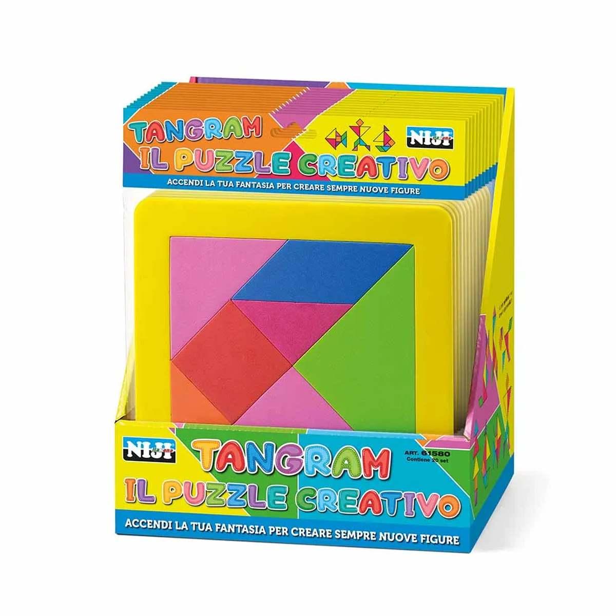Puzzle creativo tangram