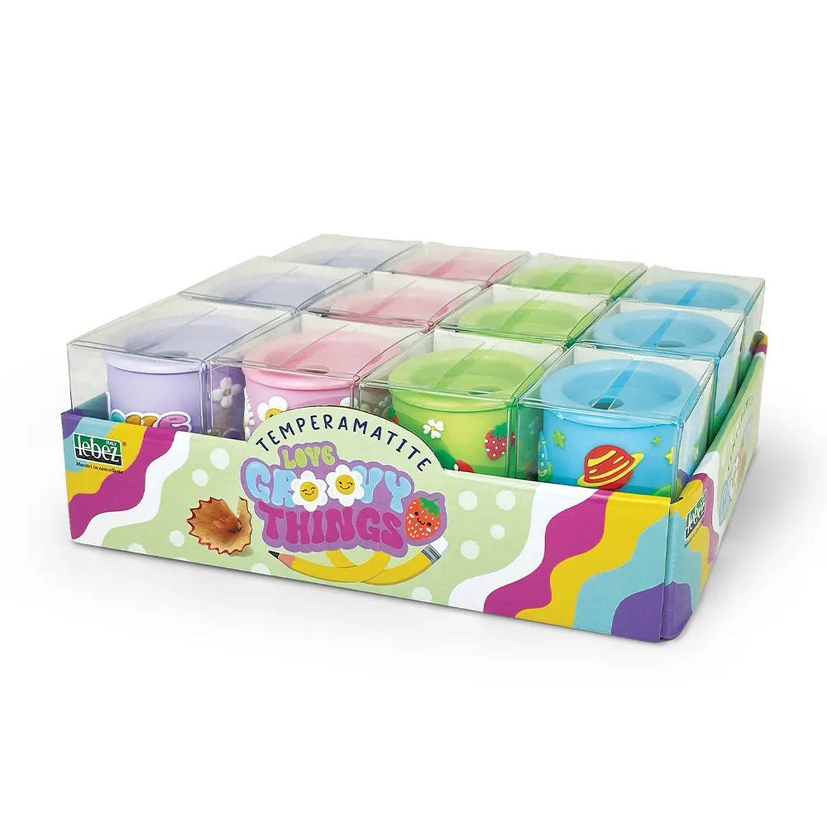 Lebez temperamatite 2 fori groovy things 3d