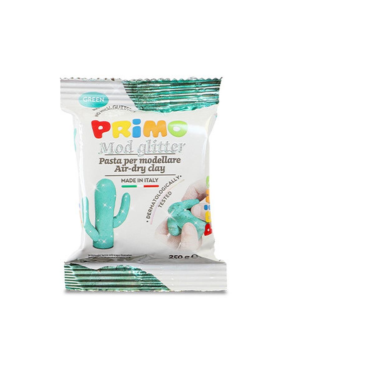 Primo mod glitter paste per modellare air-dry clay - 250 gr