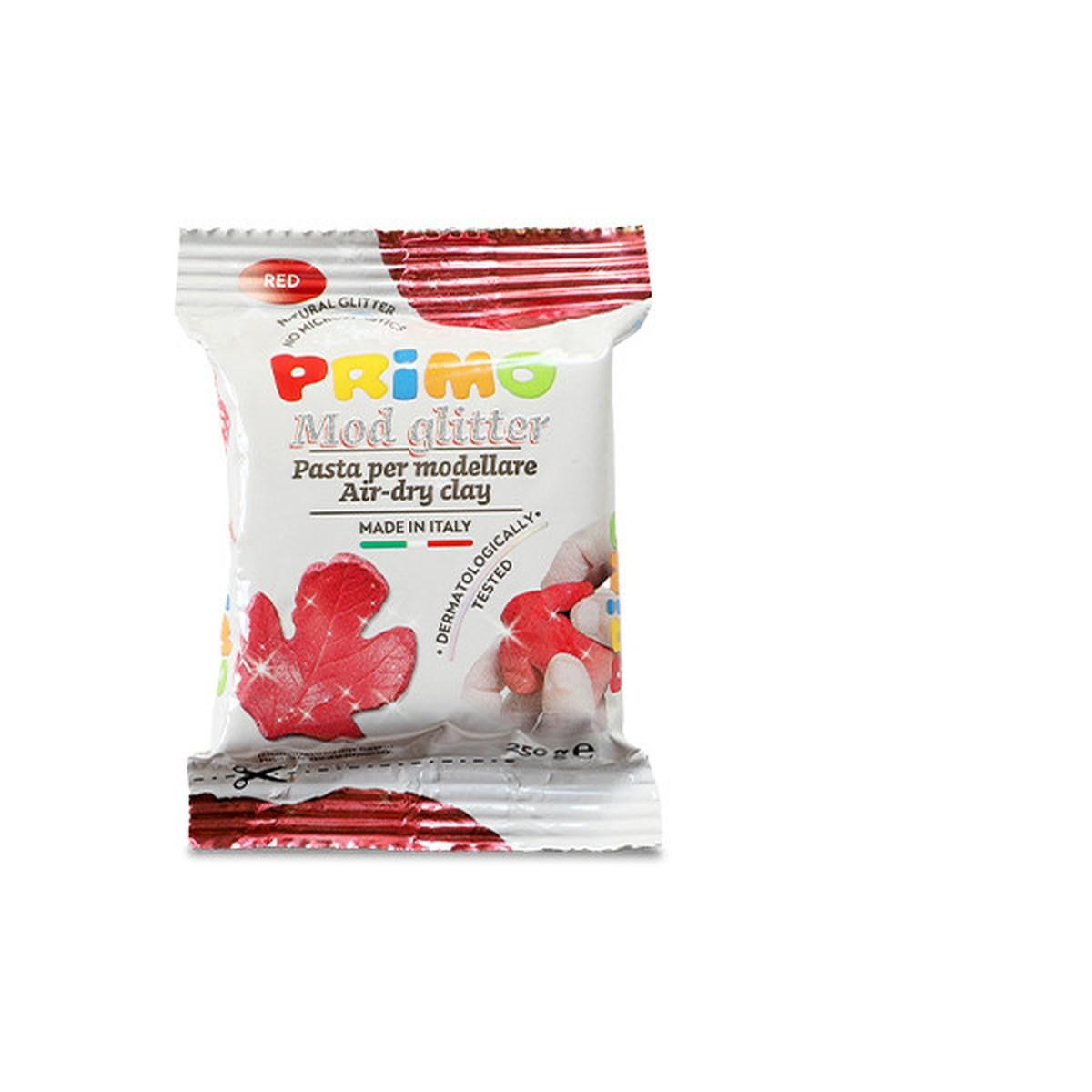 Primo mod glitter paste per modellare air-dry clay - 250 gr