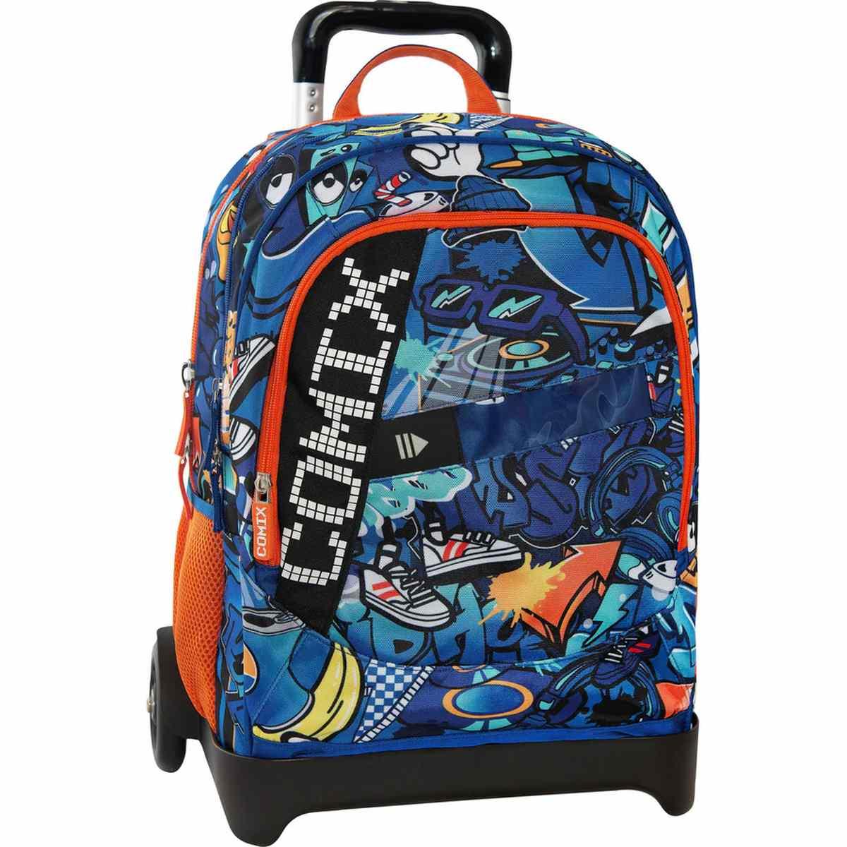 Zaino trolley staccabile comix bright