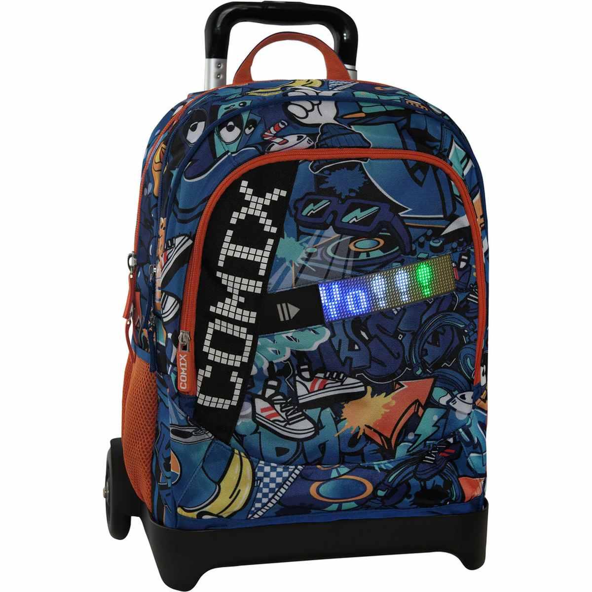 Zaino trolley staccabile comix bright