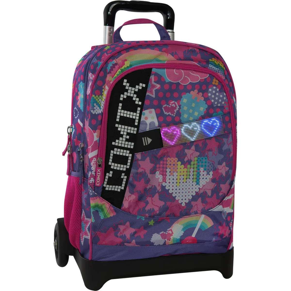 Zaino trolley staccabile comix bright