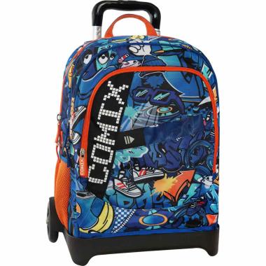 Zaino trolley staccabile comix bright