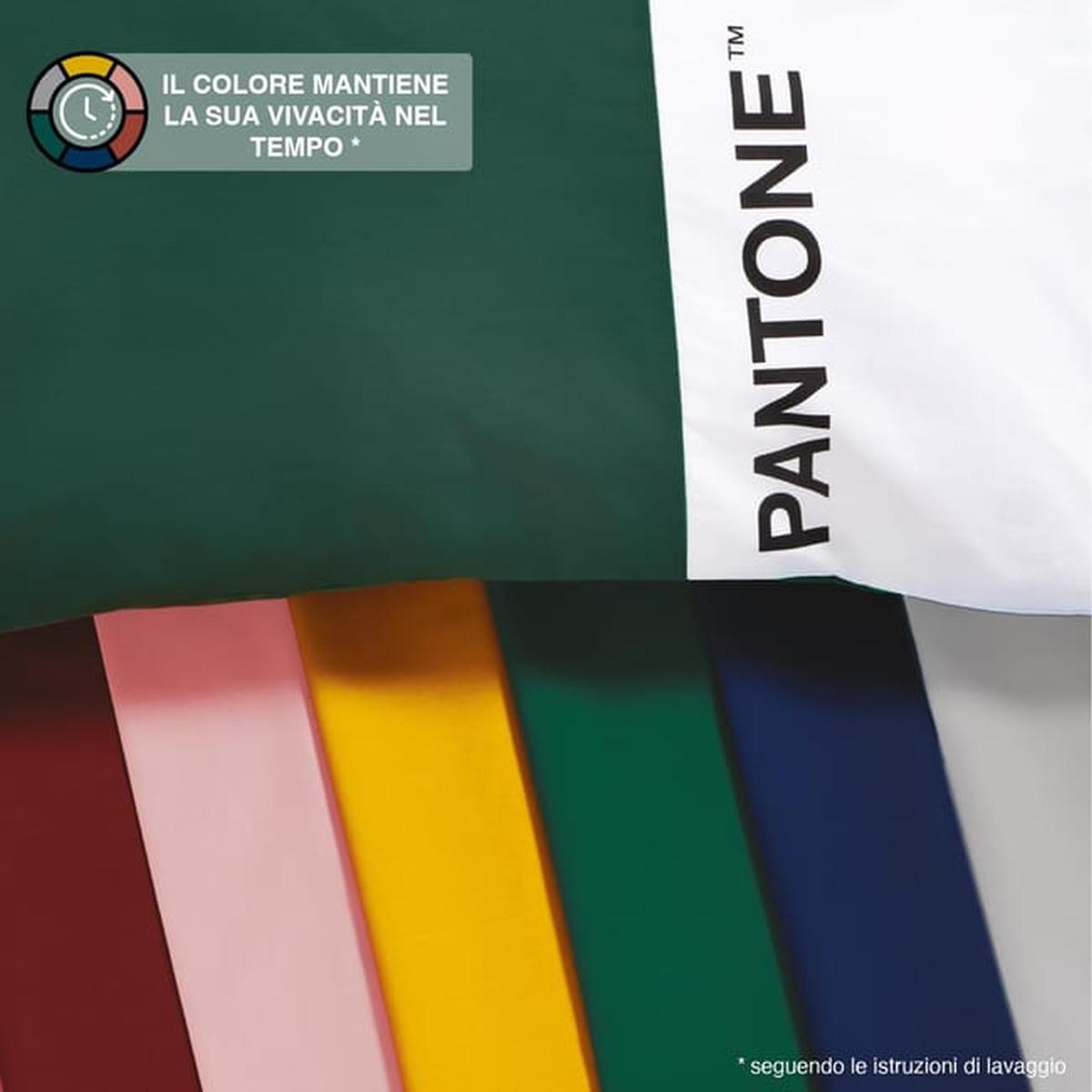Pantone - federe cuscino letto con patella  - 50 x 80cm - 100% cotone