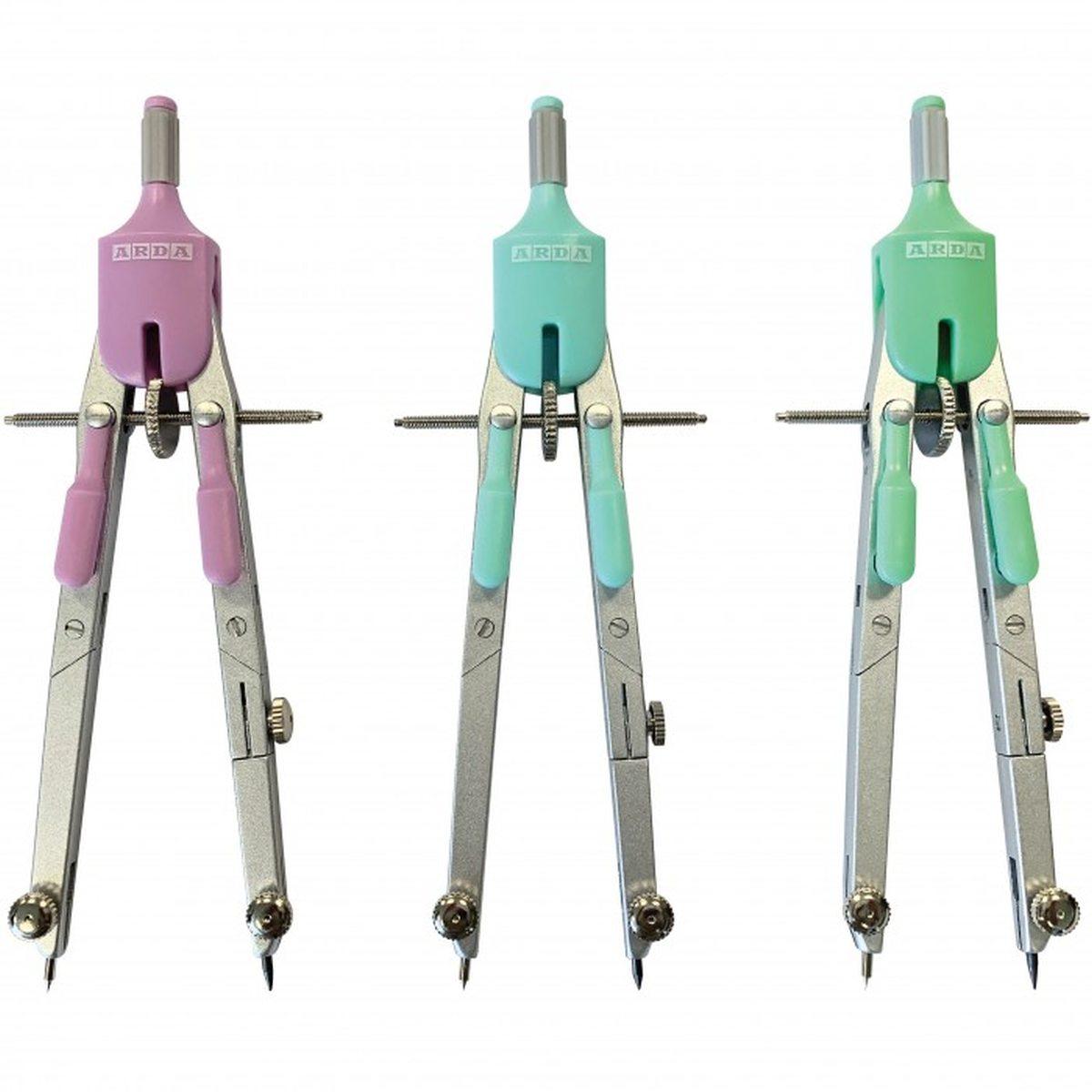 Arda - balaustrone in metallo con frizione e prolunga