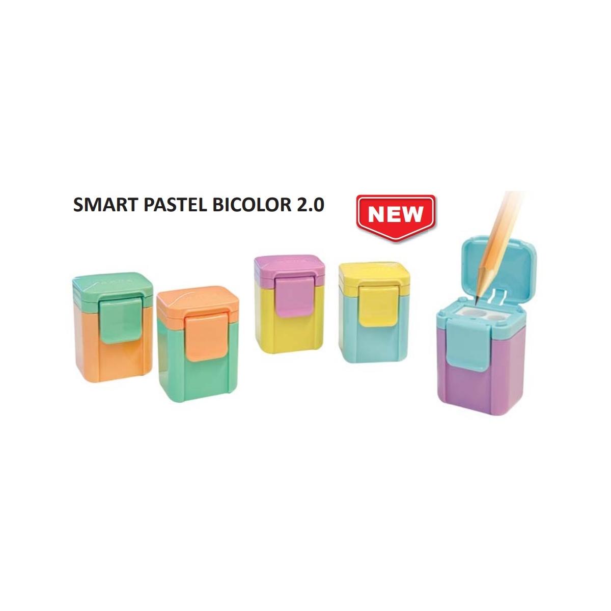 Arda - temperamatite smart pastel bicolor 2.0 - 2 fori