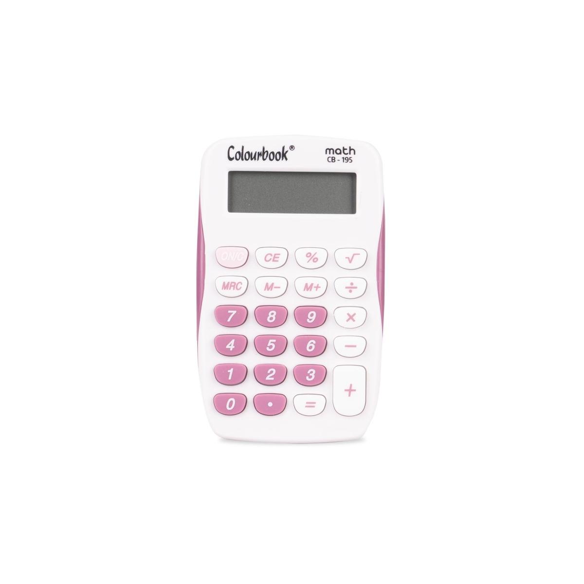 Calcolatrice tascabile 8 cifre math cb-195