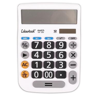Calcolatrice da tavolo math cb-220 12 cifre