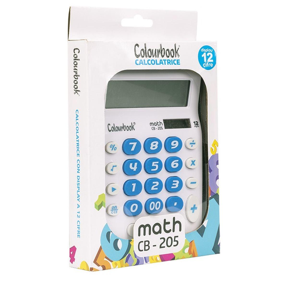 Calcolatrice da tavolo math cb-205 12 cifre