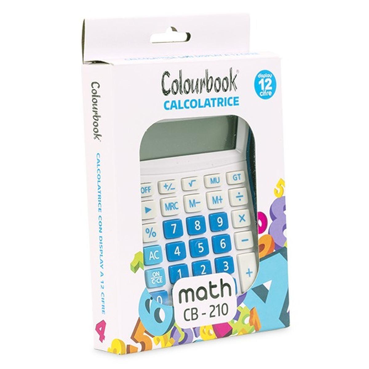 Calcolatrice da tavolo math cb-210 12 cifre