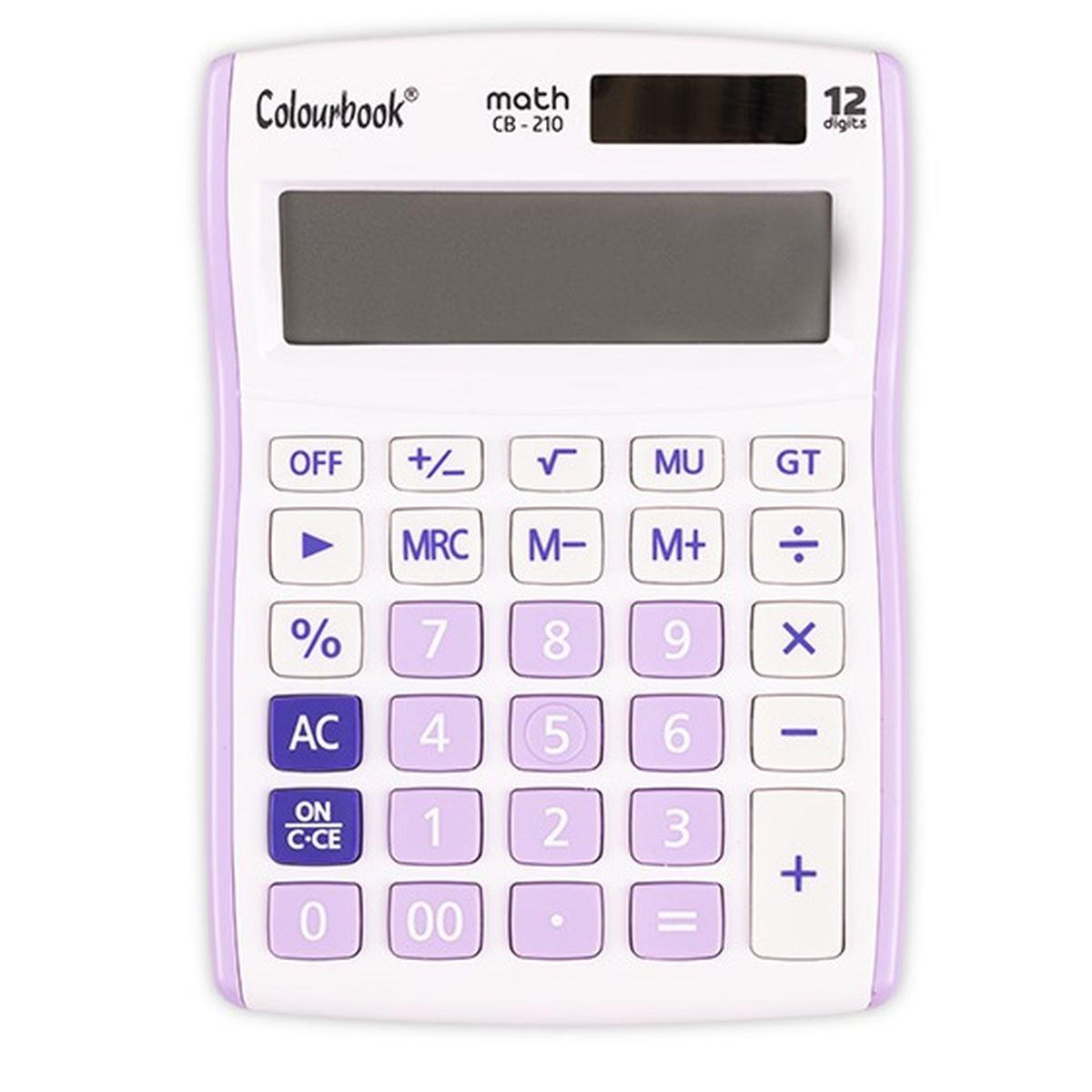 Calcolatrice da tavolo math cb-210 12 cifre