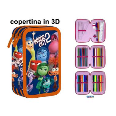 Astuccio 3 zip 18+18 exclusive inside out