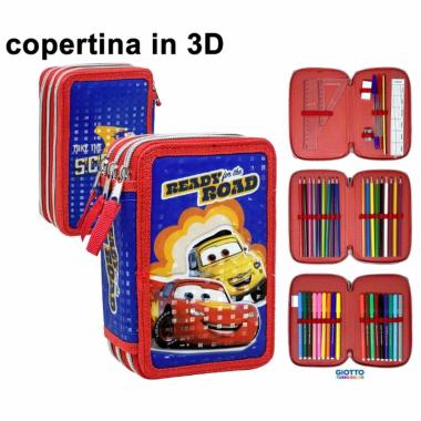 Astuccio 3 zip 18+18 exclusive cars