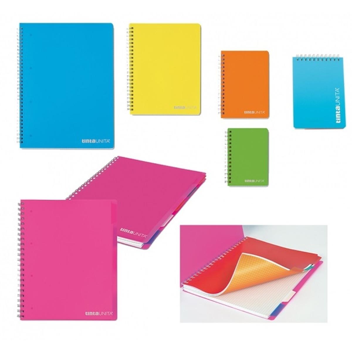 Maxi quaderno spiralato ppl - a4 - 120 ff - 80 gr