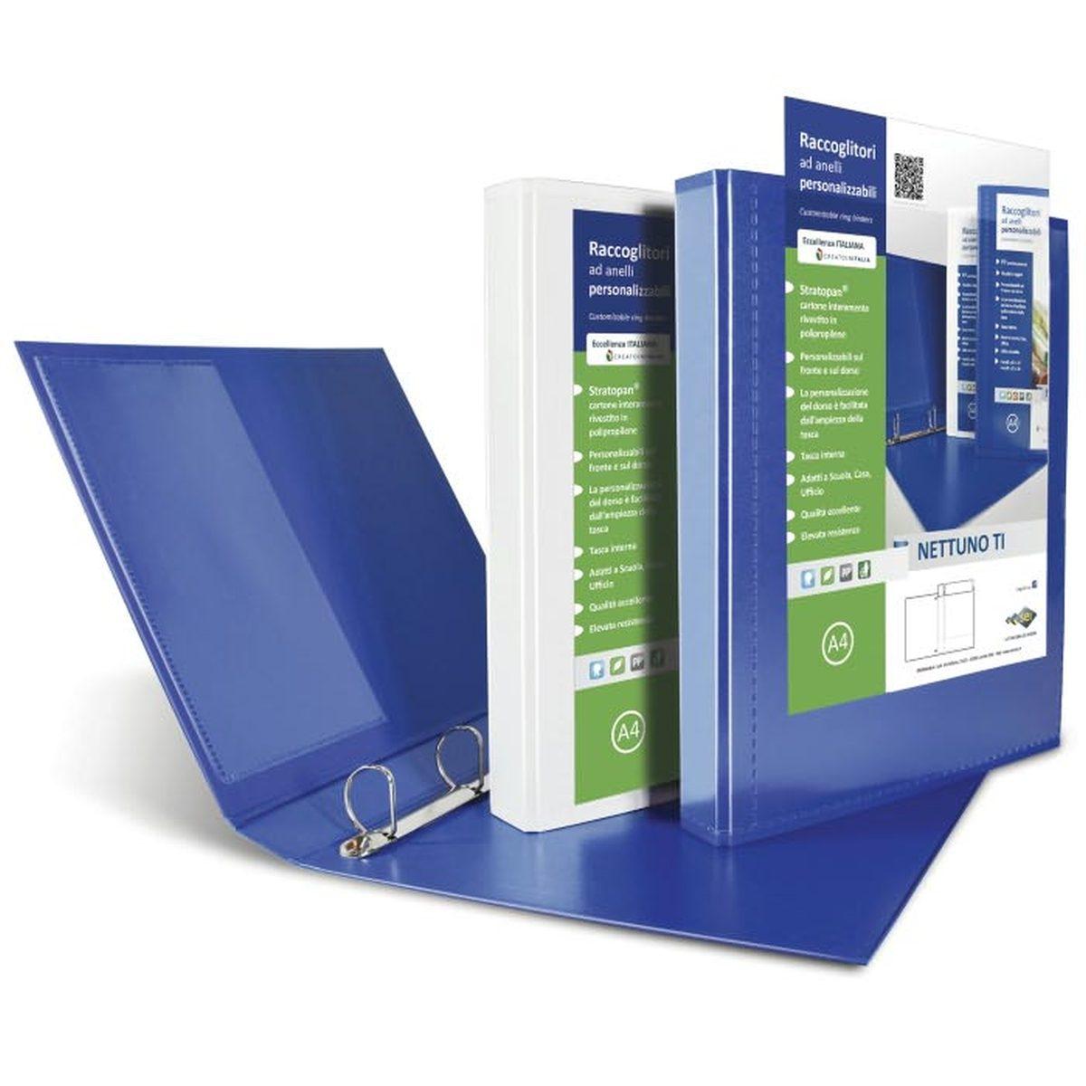 Nettuno ti - raccoglitori personalizzabili in stratopan®-p - d 85 mm - q - Ø 65 mm