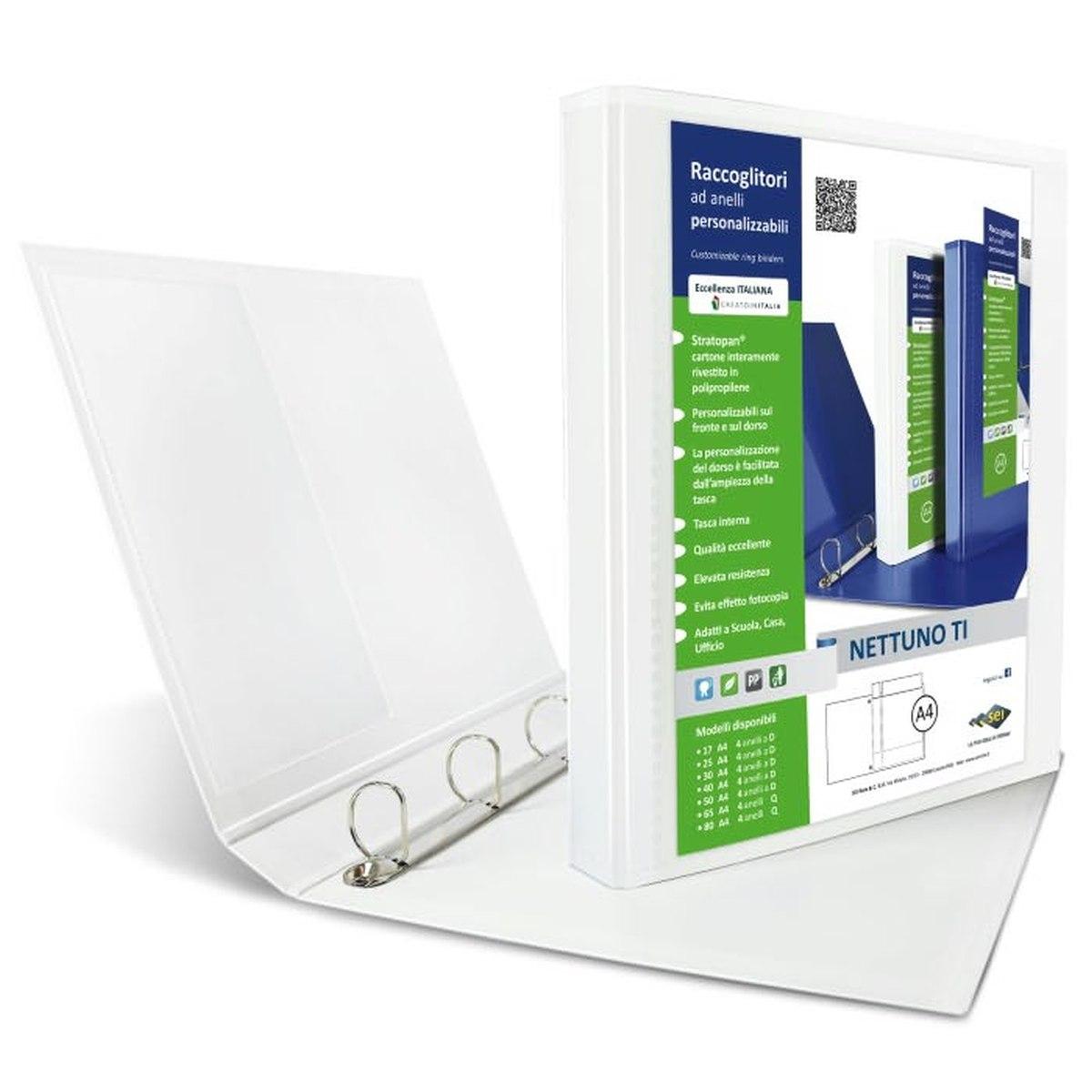 Nettuno ti - raccoglitori personalizzabili in stratopan®-p - d 85 mm - q - Ø 65 mm