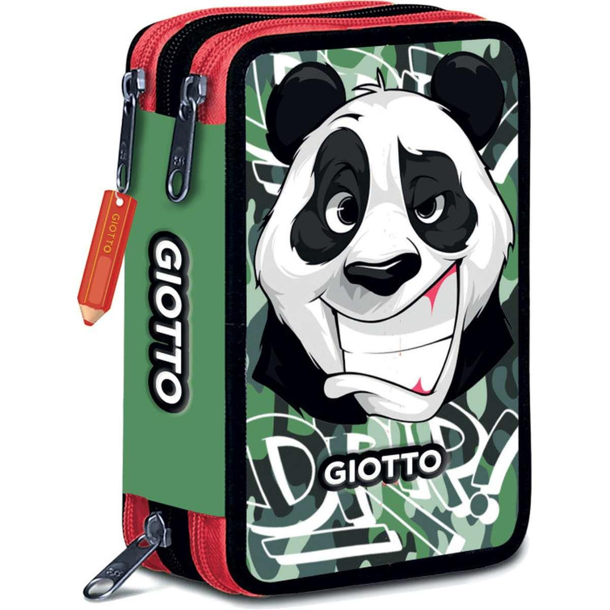 Astuccio 3 zip giotto collezione cryptopuppets by lapo fatai