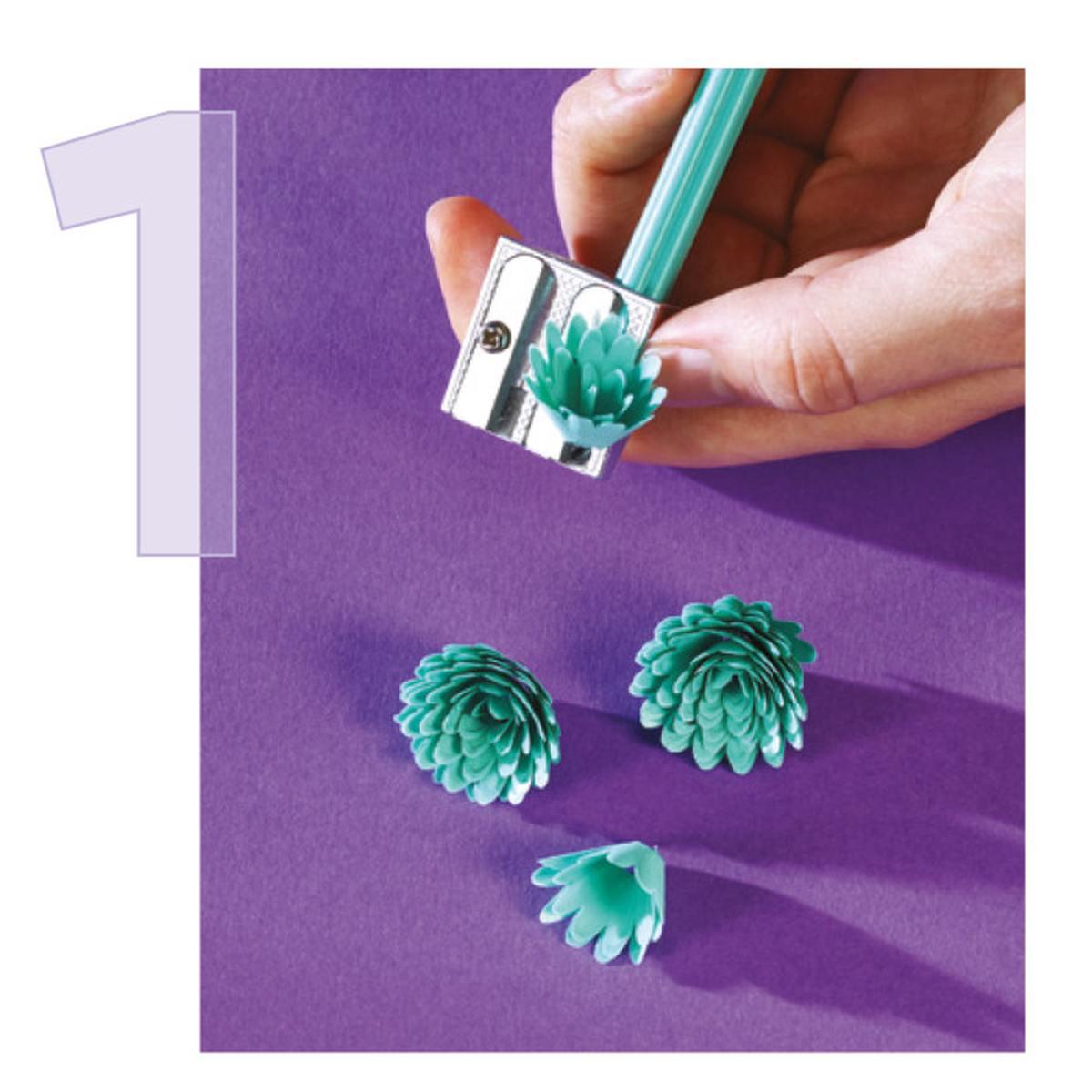 Matita con fusto a fiore hb rainbow pastel osama