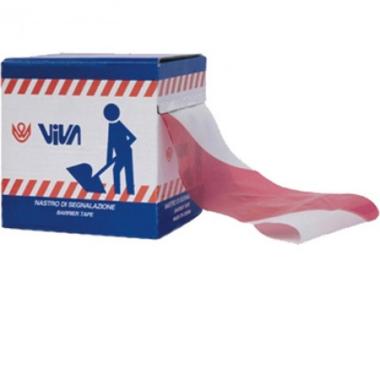 Bobina film di segnalazione non adesiva per delimitare zone di passaggio e segnalare zone di pericolo - 70 mm x 200 mt