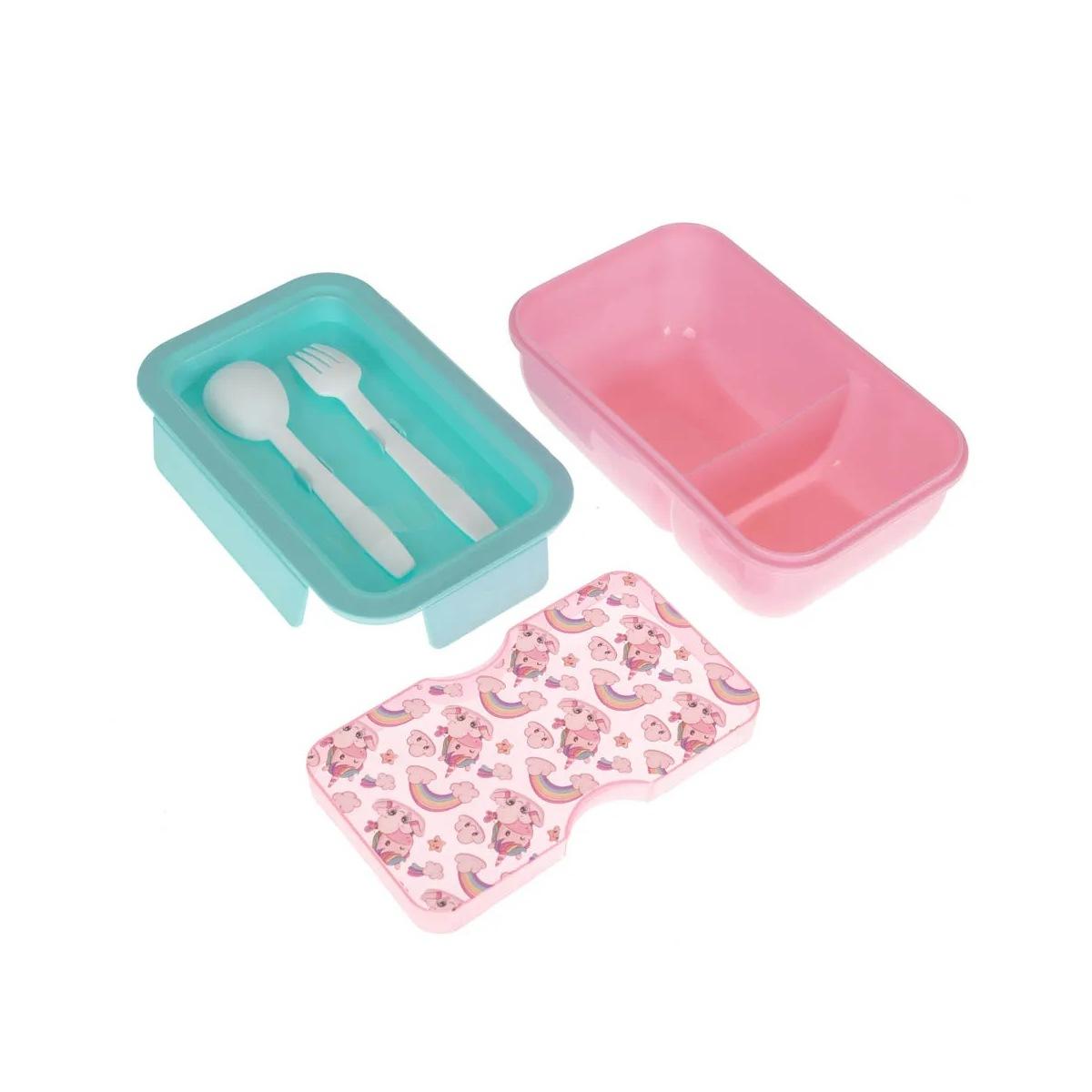 Shout magic unicorn  set borraccia + portamerenda