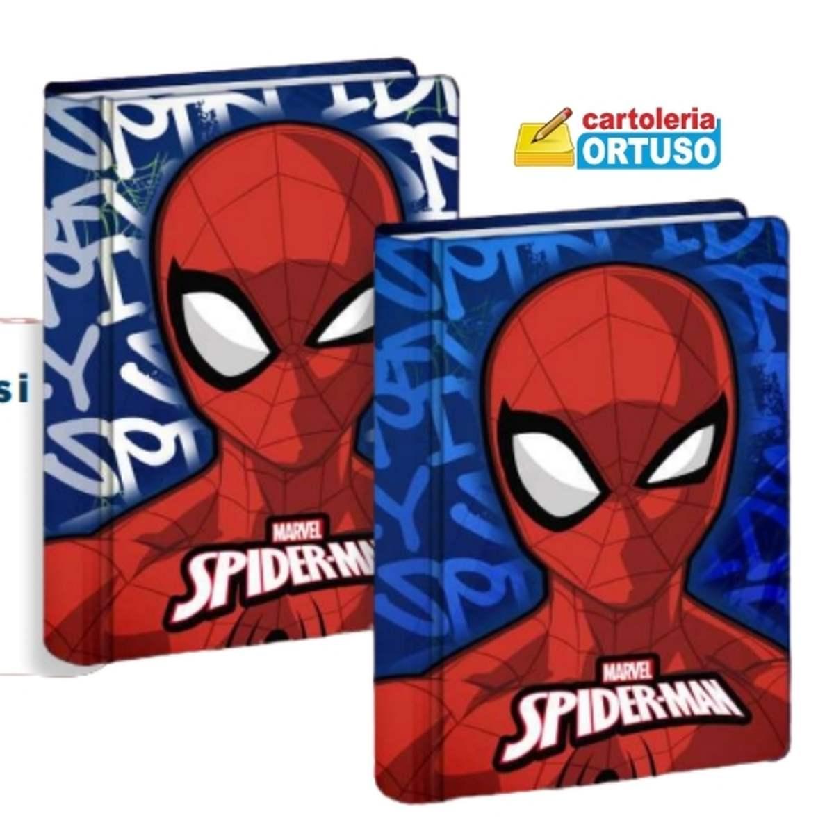 Diario standard 12 mesi spiderman