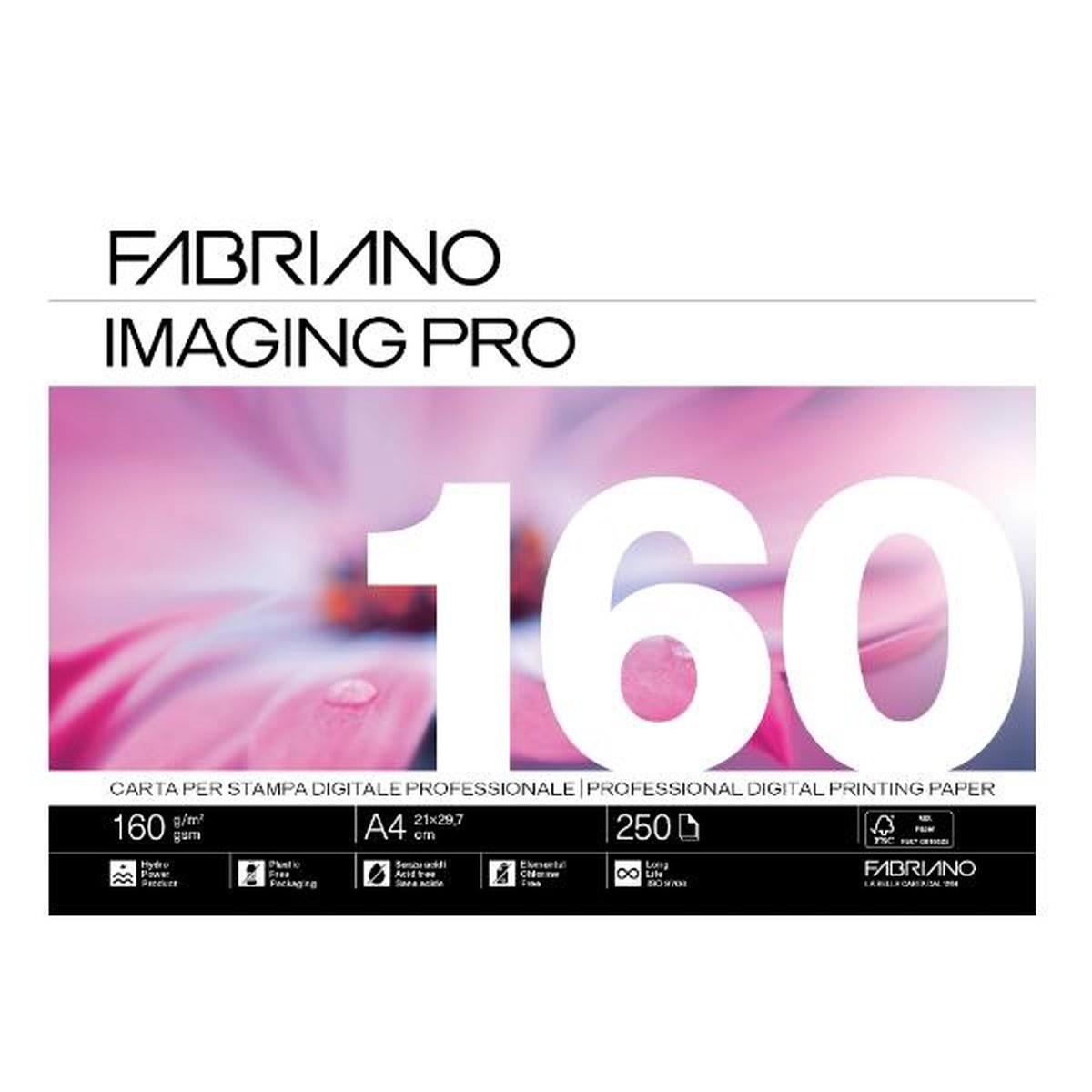 Fabriano imaging pro a4 160gr 250ff