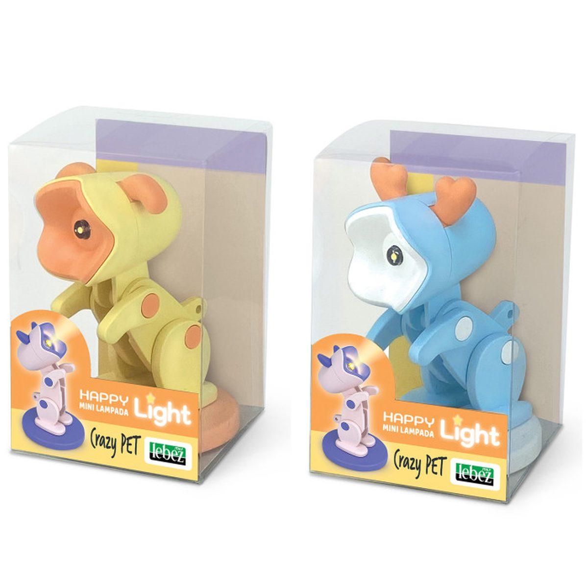 Lebez mini lampada snodata orientabile crazy pet