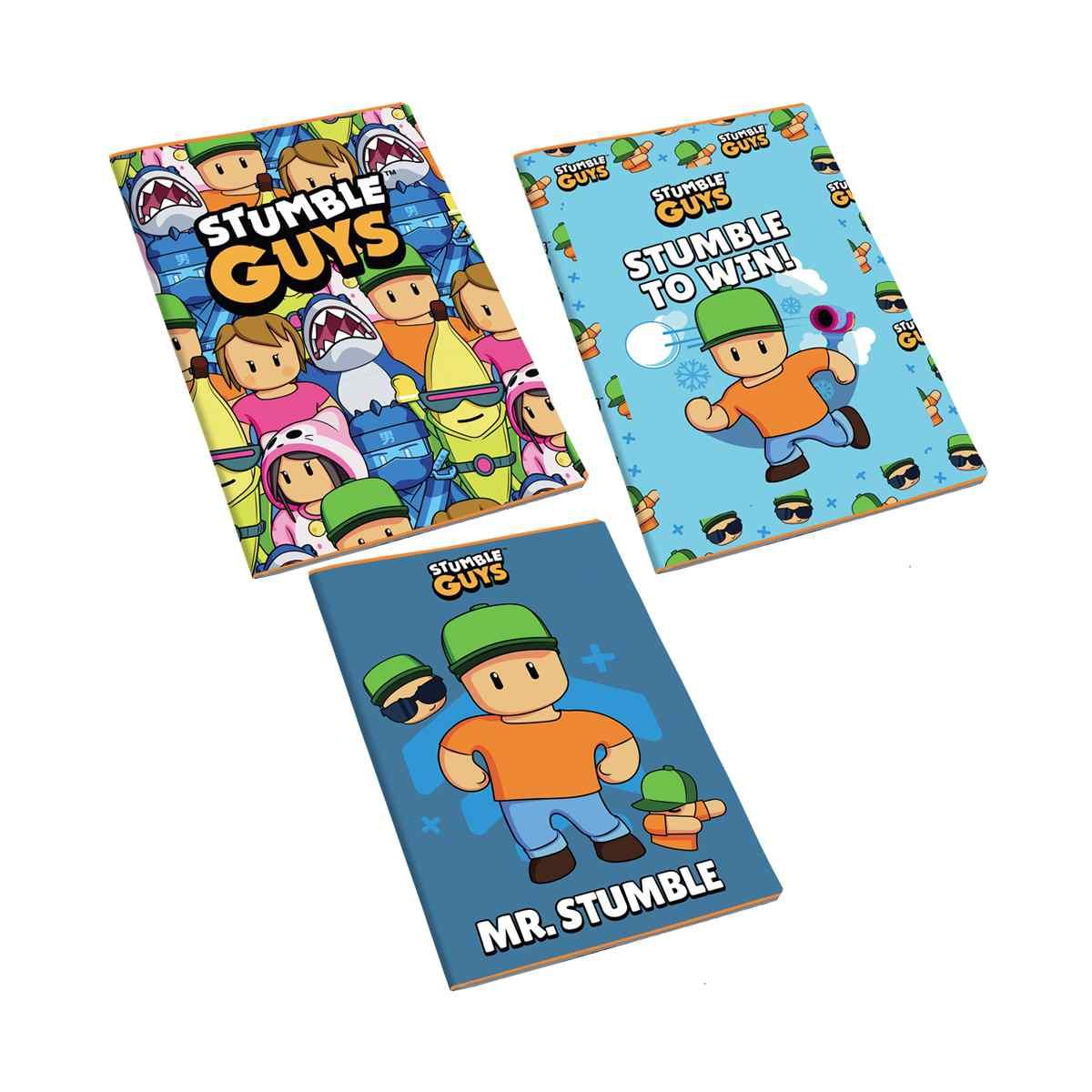 Maxi quaderno stumble guys - 100 gr - 100 pag