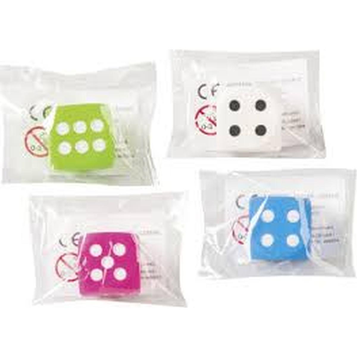 Gomma a forma di dadi