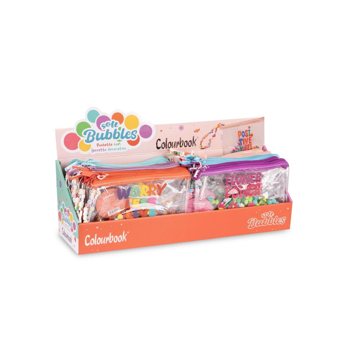 Bustina in pvc soft bubble colourbook