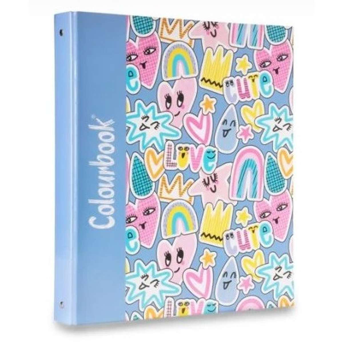 Raccoglitore a4 4 anelli abstract colourbook